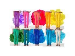 CALÇA COLORIDA